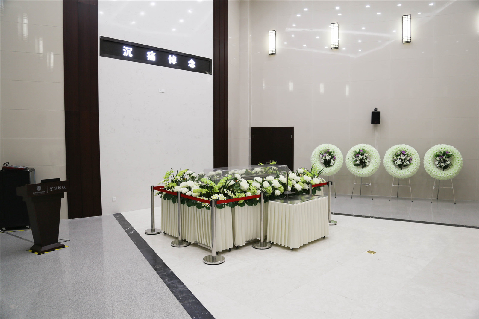 南京殡仪馆告别厅价格图片